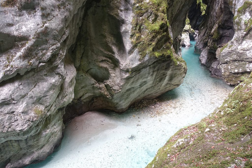Le gole del Tolminka e della Zadlaščica, Tolmin