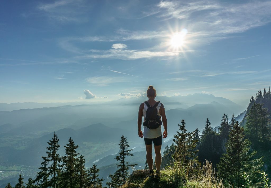 Blick von den Jesenicer Hügeln