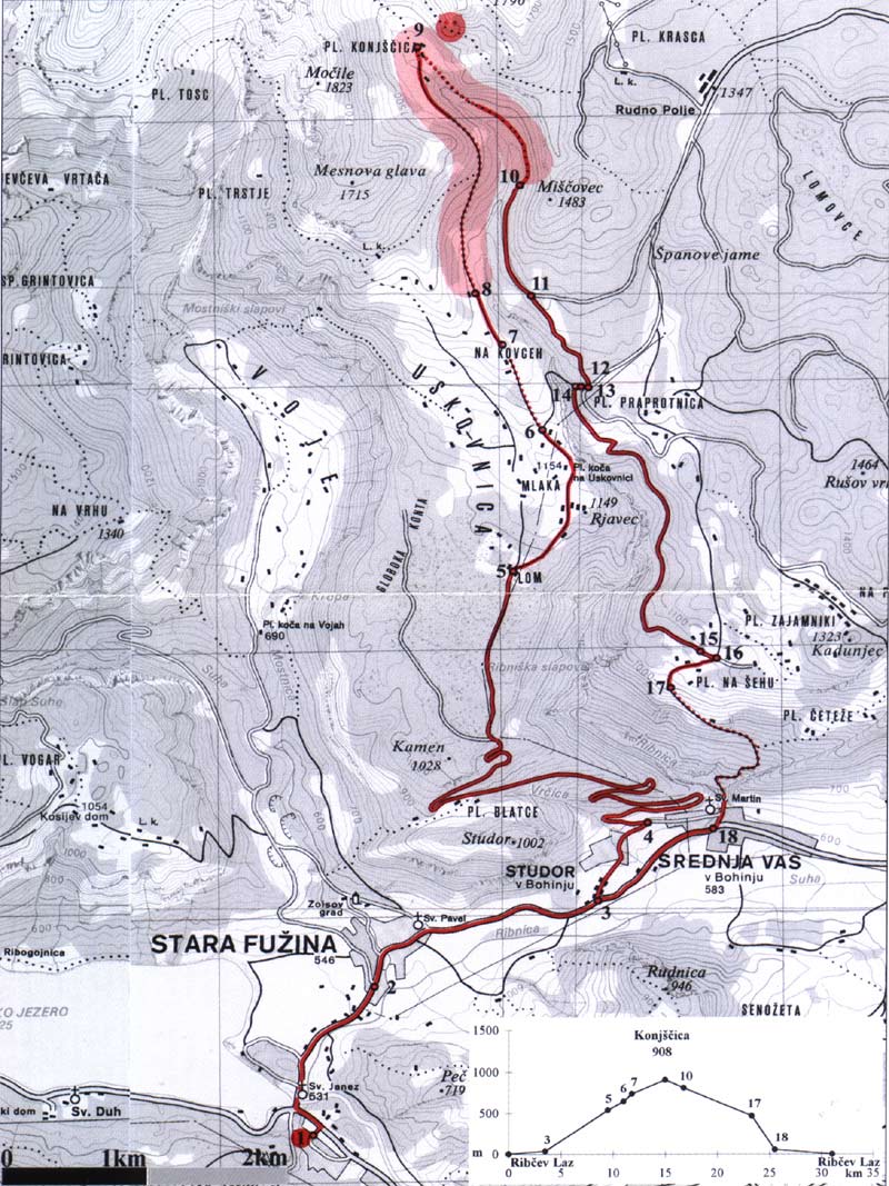 Zemljevid poti