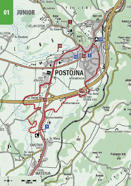 Zemljevid poti
