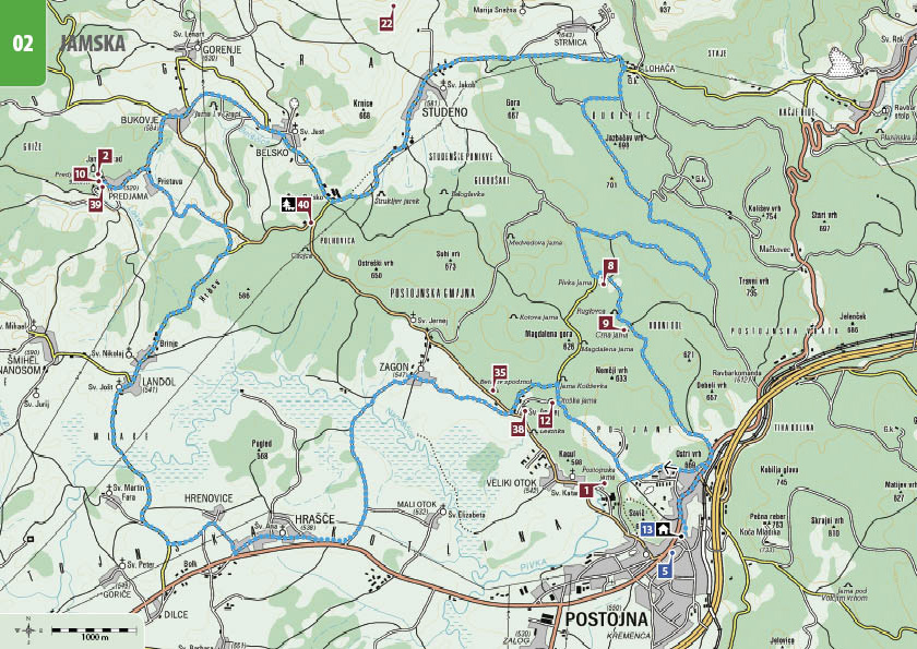 Zemljevid poti
