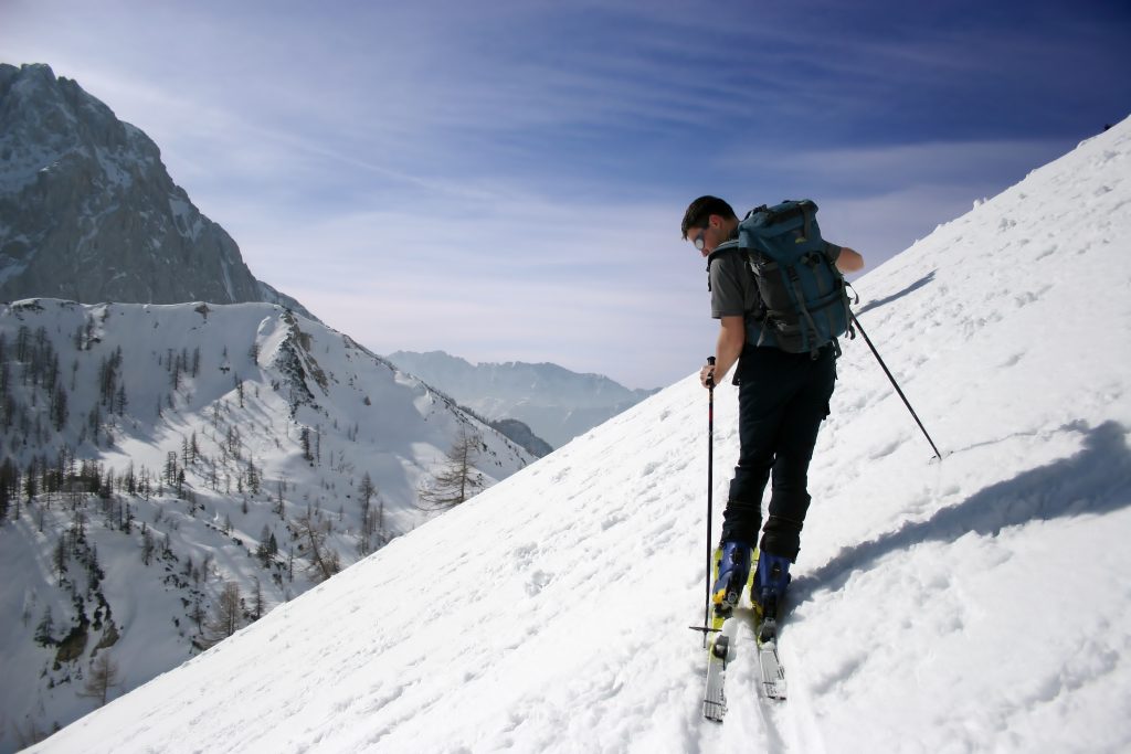 Ski touring, Source: Archive of LTO Kranjska Gora, photo Iztok Noč 