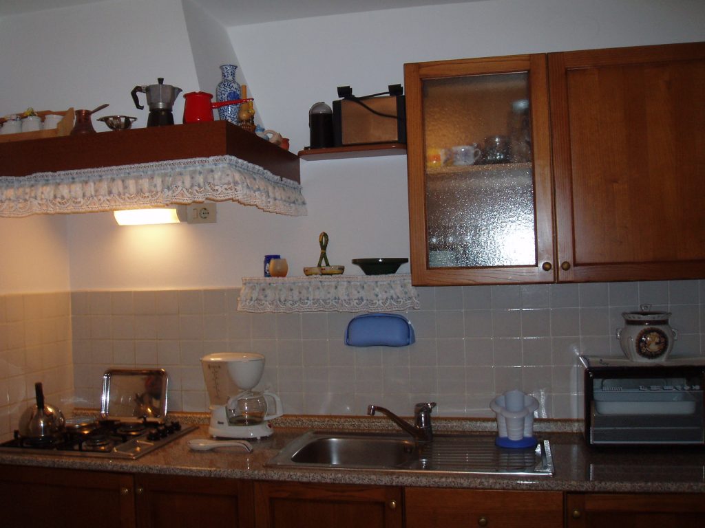 Kuhinja - Apartmaji Butinar pri Kapitanu 
