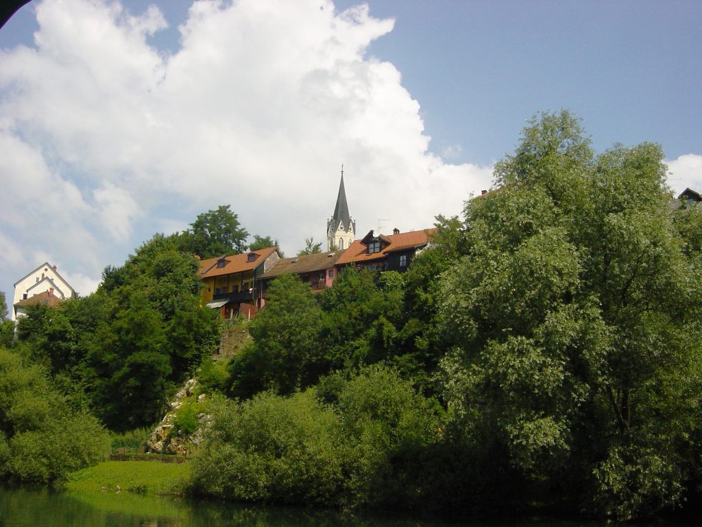 Pogled na Novo mesto.