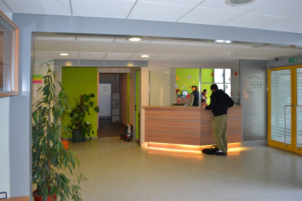 Pogled na dežurnico.